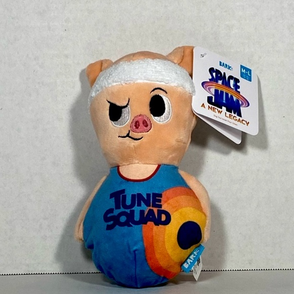 Space Jam Porky Pig Dog Toy